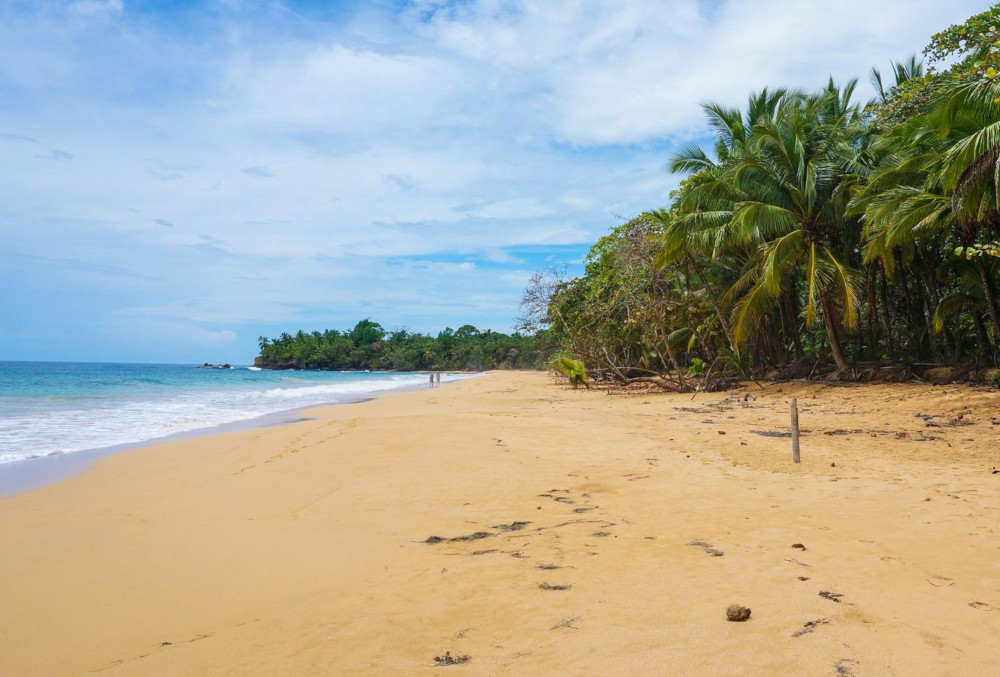 Playa Bluff en Isla Colón