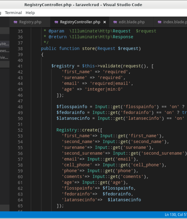 Create your First Application with Laravel